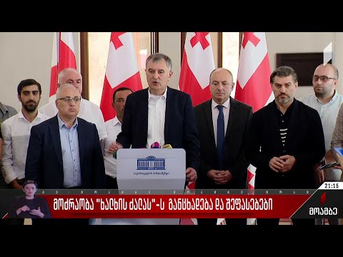 „ხალხის ძალას” განცხადება და შეფასებები პოლიტიკურ სპექტრში