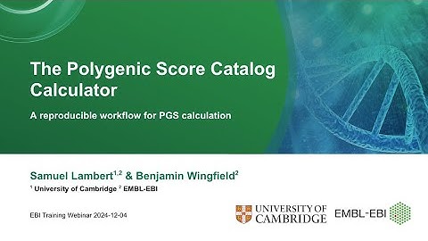 Calculating polygenic scores with the Polygenic Score Catalog Calculator