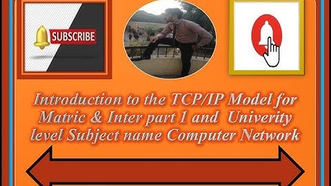 Lecture # 4: -Topic  : -Lecture name (Introduction to TCP/IP Model) BSIT/BSCS & ADP-IT/ADP-CS.