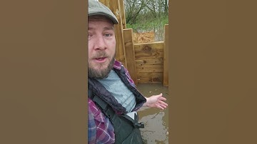 Plan A for controlling dam flow #pond #hydro #offgridlife #offgridliving #homestead