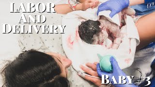 LABOR &amp; DELIVERY VLOG  | 24 HOURS WITH A NEWBORN