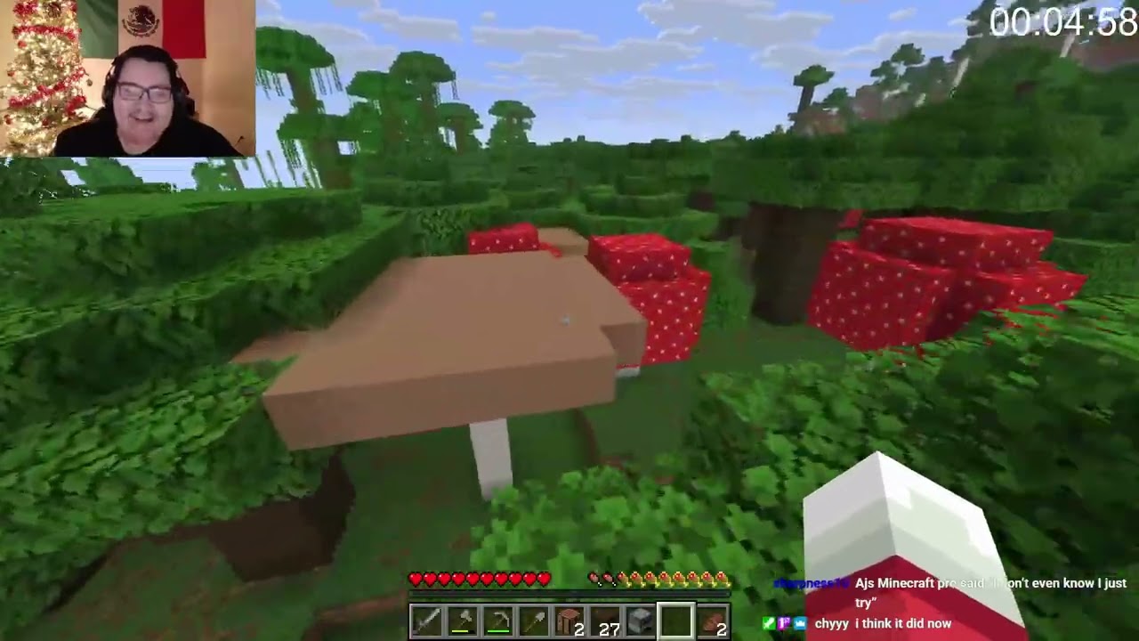 DAY 543 Attempting Minecraft Speed Run w/ AJ! Shared Health!