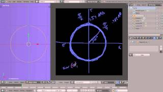 Blender Tutorial - Math for Animators - Radian Angles of Measure