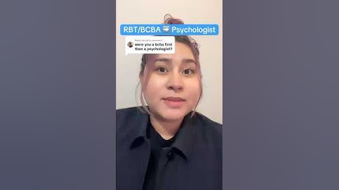 Hi, I’m Dr. Solé and I was a #RBT then #BCBA before becoming a #psychologist! #psych #aba #phd #psyd