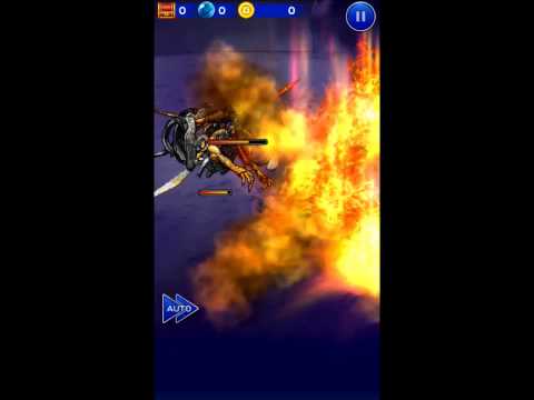 [FFRK]シーモア終異体　二人旅（ボス戦ソロ）マスクリ アーロンイベ　ガガゼト山(フォース)