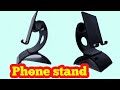 tự làm giá đỡ điện thoại từ pvc | phone stand