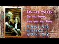 西洋歌曲中英歌詞 Say Yes My Boy 答應我 男孩 Emy Jackson