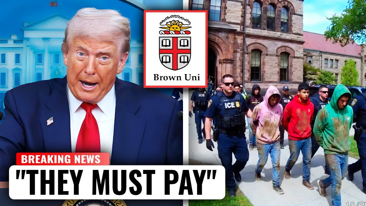Brown University Shooting SPARKS ICE Panic In Rhode Island | Trump Weighs In