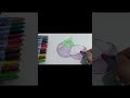 Shorts 71  how to draw the mangosteen beautiful