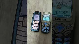 Режим без звука Nokia 3100 vs Samsung SGH-C200