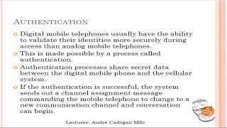 Digital Cellular Systems (2nd Generation) screenshot 5