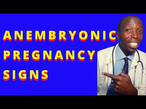 Video: Anembryonie - Symptome, Ursachen, Anzeichen