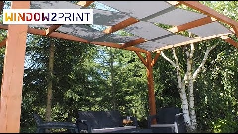 Gazebo Strips Premium - How to assemble? - Window2Print