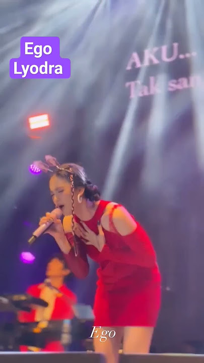 Ego nya Lyodra ketika manggung Live #Ego #lyodra #shorts