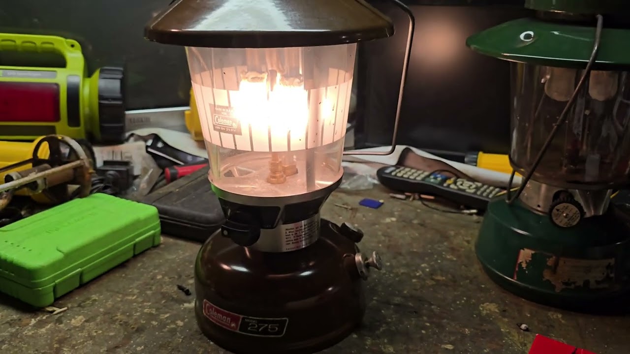 Coleman 275 Gasoline Lantern - YouTube
