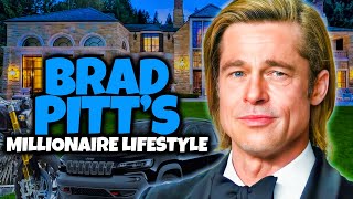 The Millionaire Lifestyle of Bullet Train Star Brad Pitt