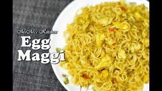 Egg Maggi Masala recipe  Bachelors Recipe  Quick recipe