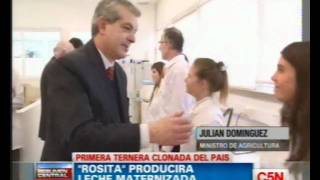 C5N - Ciencia Primera Ternera Clonada Del Pais