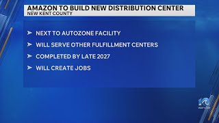 Amazon to build 1 million-square-foot distribution center in New Kent County