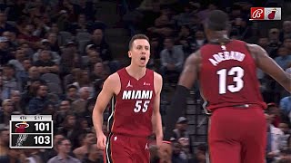 The Miami HEAT Closing Out the Game vs. the Spurs [19-Point Comeback]