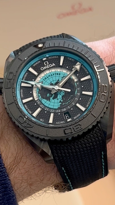 UNBOXING THE NEW 2025 OMEGA SEAMASTER Planet Ocean Worldtimer in Black Ceramic