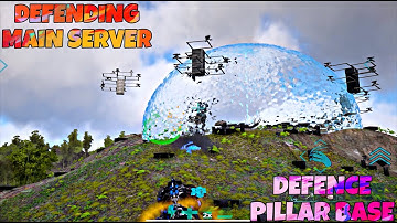 ARK  MOBILE | DEFENDING PILLER BASE | PART -1