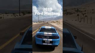 Ford Mustang Evolution In Forza Horizon 5