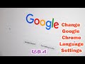 How to Change Google Chrome Language Settings Back to English - in Hindi