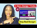 3 Elementor Hero Sections Designs That Actually Convert Visitors in 2026!