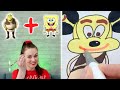 How to Draw  Shrek + SpongeBob and other characters