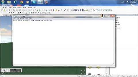 How to work script builder