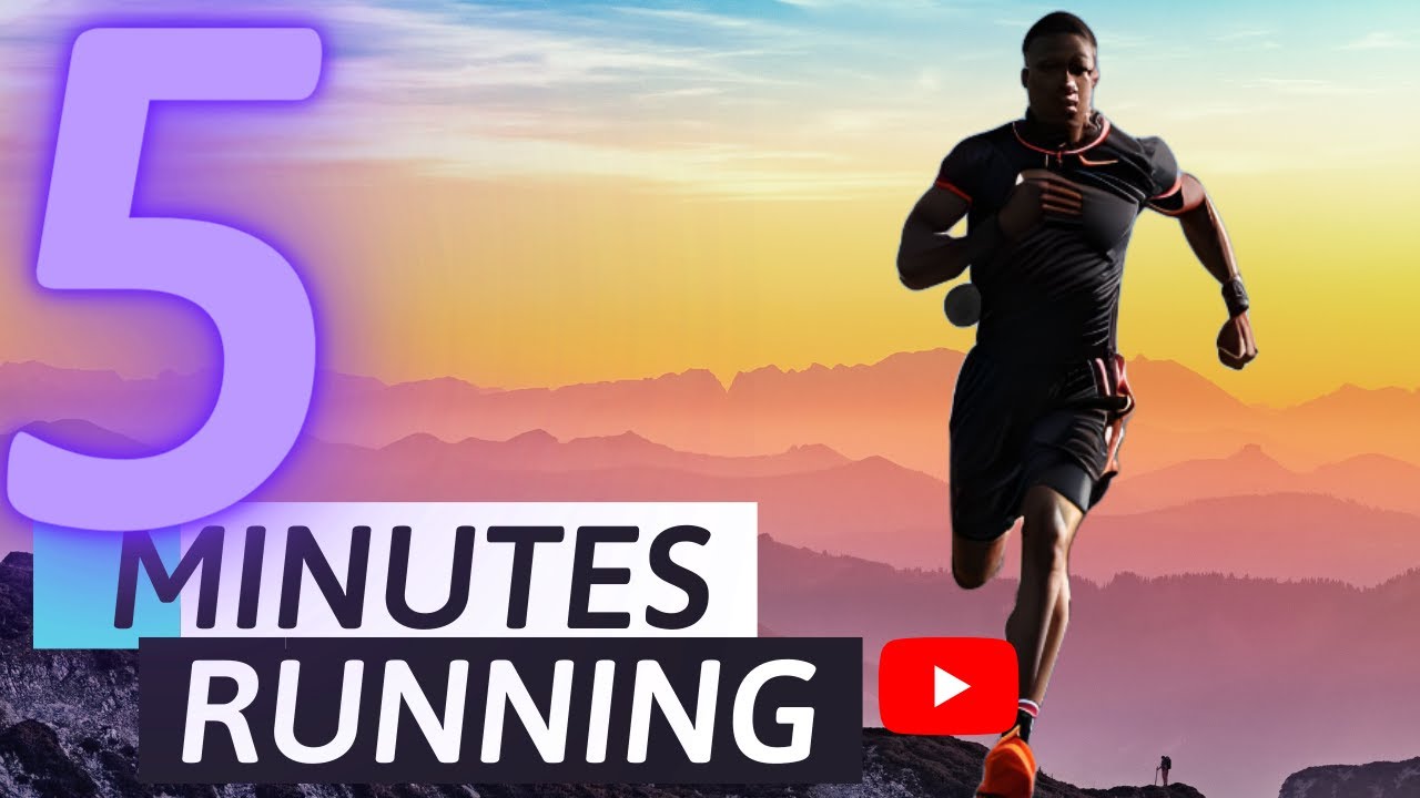 5 min running