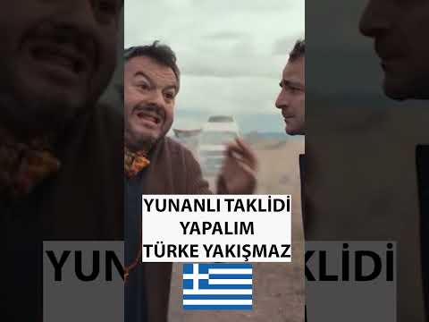 Yunanlı taklidi yapalım, Türk'e yakışmaz - Ayak İşleri