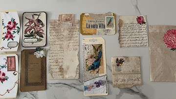 Knutsel met mij #whatsinmybox 2025 | Willekeurige ephemera-maaksessie EP 03