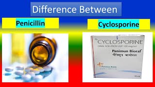 Difference between penicillin and Cyclosporine screenshot 4