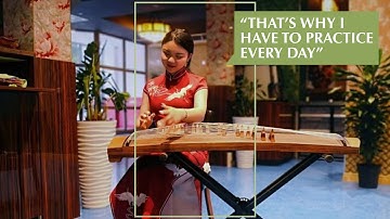 Guzheng | Musician Talks about her Chinese Plucked Zither (Vertical Video)