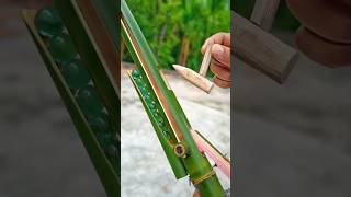How To Make Eco-Friendly Bamboo Crafts #Shortvideo