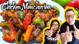 How Chinese Chefs cook Chicken Manchurian 🍗🍛 Mum and Son Professional chefs cook 🔥🥘