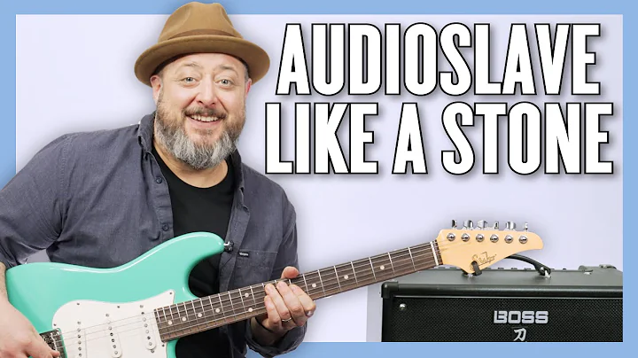 Audioslave Like a Stone Guitar Lesson + Tutorial