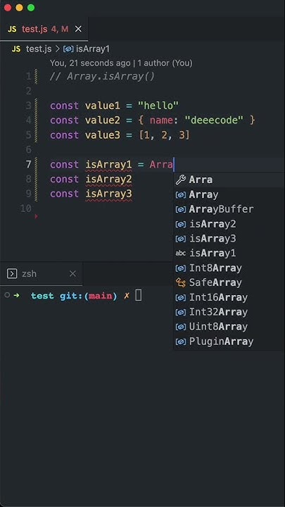 JS Array Methods Explained #12 - ISARRAY Method - YouTube
