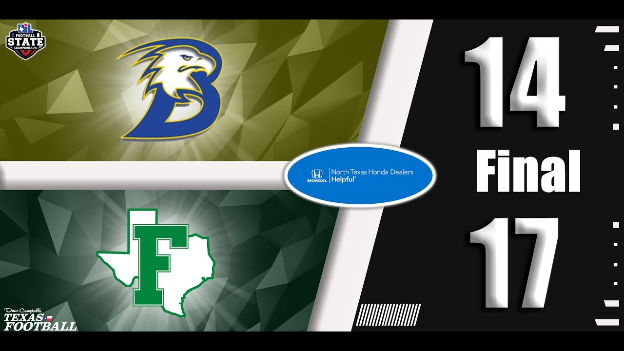 Franklin 17, Brock 14 2022 3ADI Texas High School Football