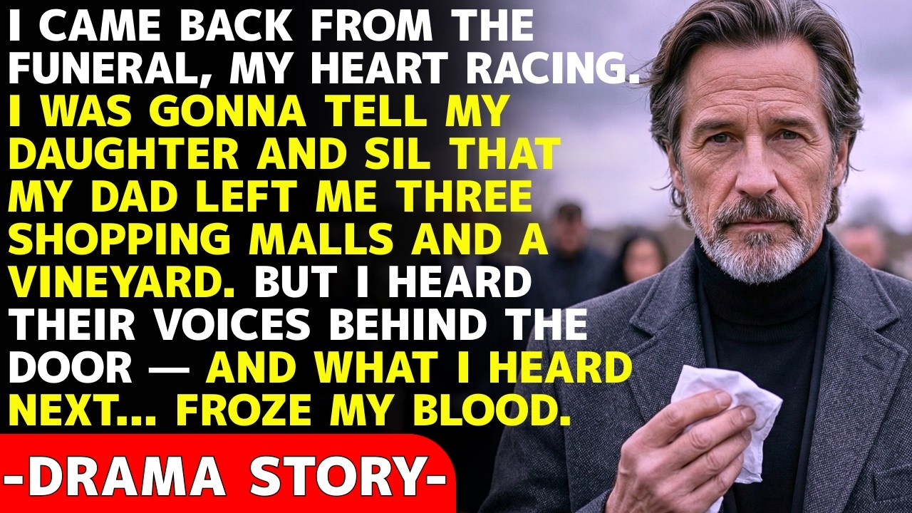 I Came Back from the Funeral to Tell My Daughter About 3 Malls — Then I Heard Them Behind the Door