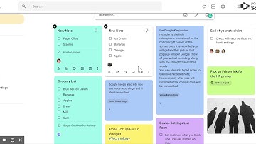 Google Keep: Labels, Colors, & More!