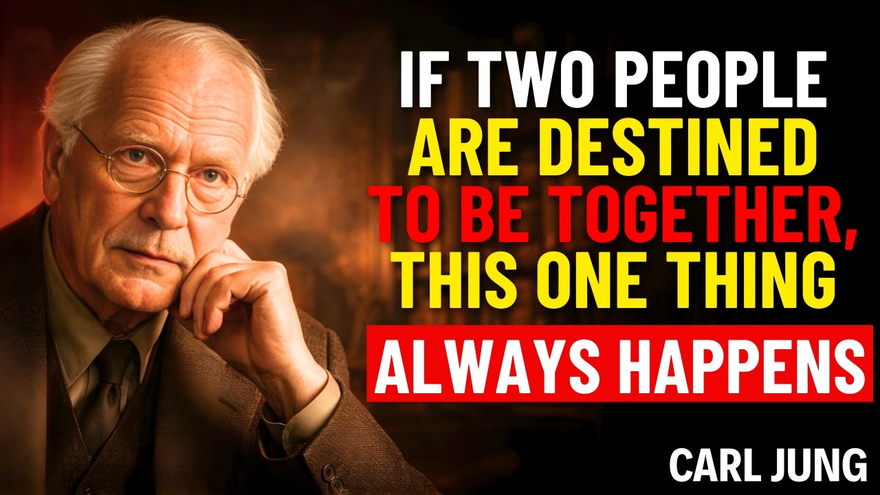 IF TWO PEOPLE ARE DESTINED TO BE TOGETHER, THIS ONE THING ALWAYS HAPPENS | CARL JUNG