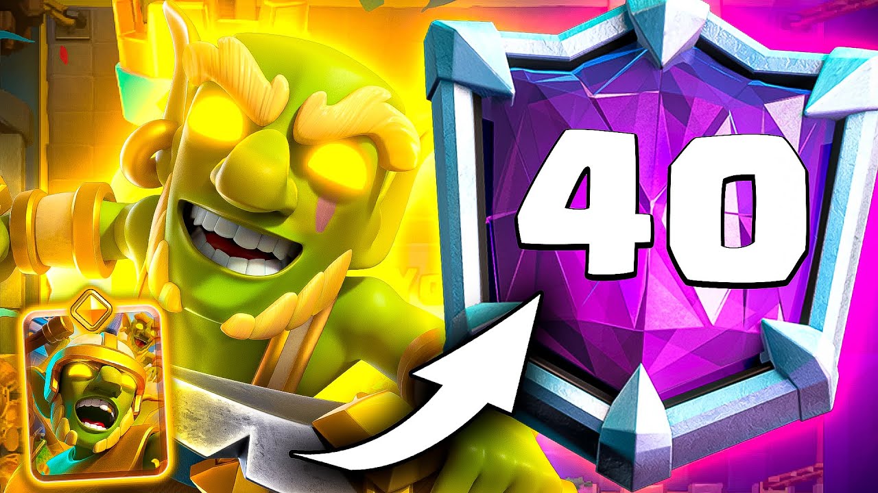 Llegué Al *Top 40 del Mundo* con los Duendes Héroes en Clash Royale!