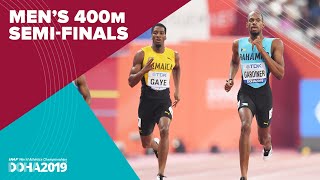 Men's 400m Semi-Finals | World Athletics Championships Doha 2019