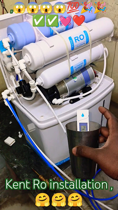 Kent RO installation#kent Ro TDS Setting#kent super plus#membran# sediment carbon filter# kent water