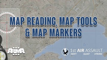 Map Reading, Map Tools and Markers - Reading and using the Arma 3 Map #Arma3