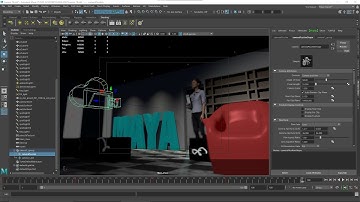 MAYA Videocourse - 19 - Camera and Animation, Photocamera, Videocamera, FOV, DOF, Motion Blur, Speed