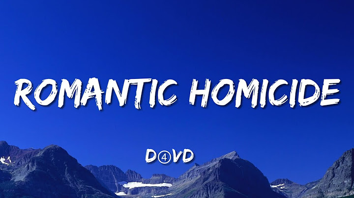 d4vd - Romantic Homicide (Lyrics)